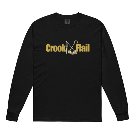 Crook & Flail Garment-Dyed Heavyweight Long-Sleeve T-Shirt